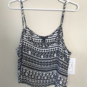 ❤️FOREVER 21 CHIFFON TRIBAL PRINT TANK FLOWY